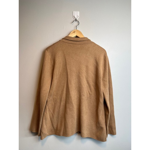 J.Crew Schoolboy Sweater Blazer PL Camel Tan Quiet Luxury Workleisure Capsule - Picture 5 of 10